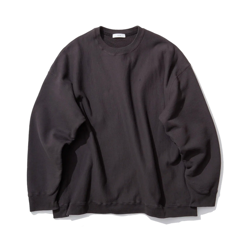 ATON NATURAL DYED URAKE OVERSIZED SWEAT SHIRT