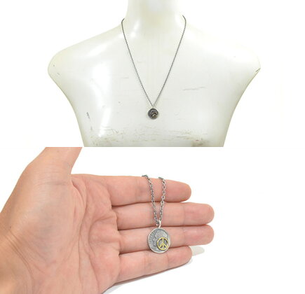 NORTH WORKS 10¢Brace Point Pendant NECKLACE N-303