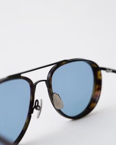 YELLOWS PLUS NATE SUNGLASS Dark Turtle/Matt Black