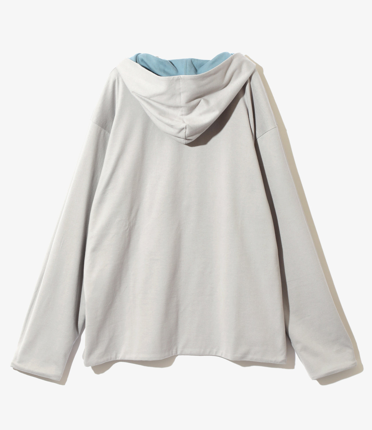 Needles L/S REVERSIBLE HOODY - COTTON JERSEY