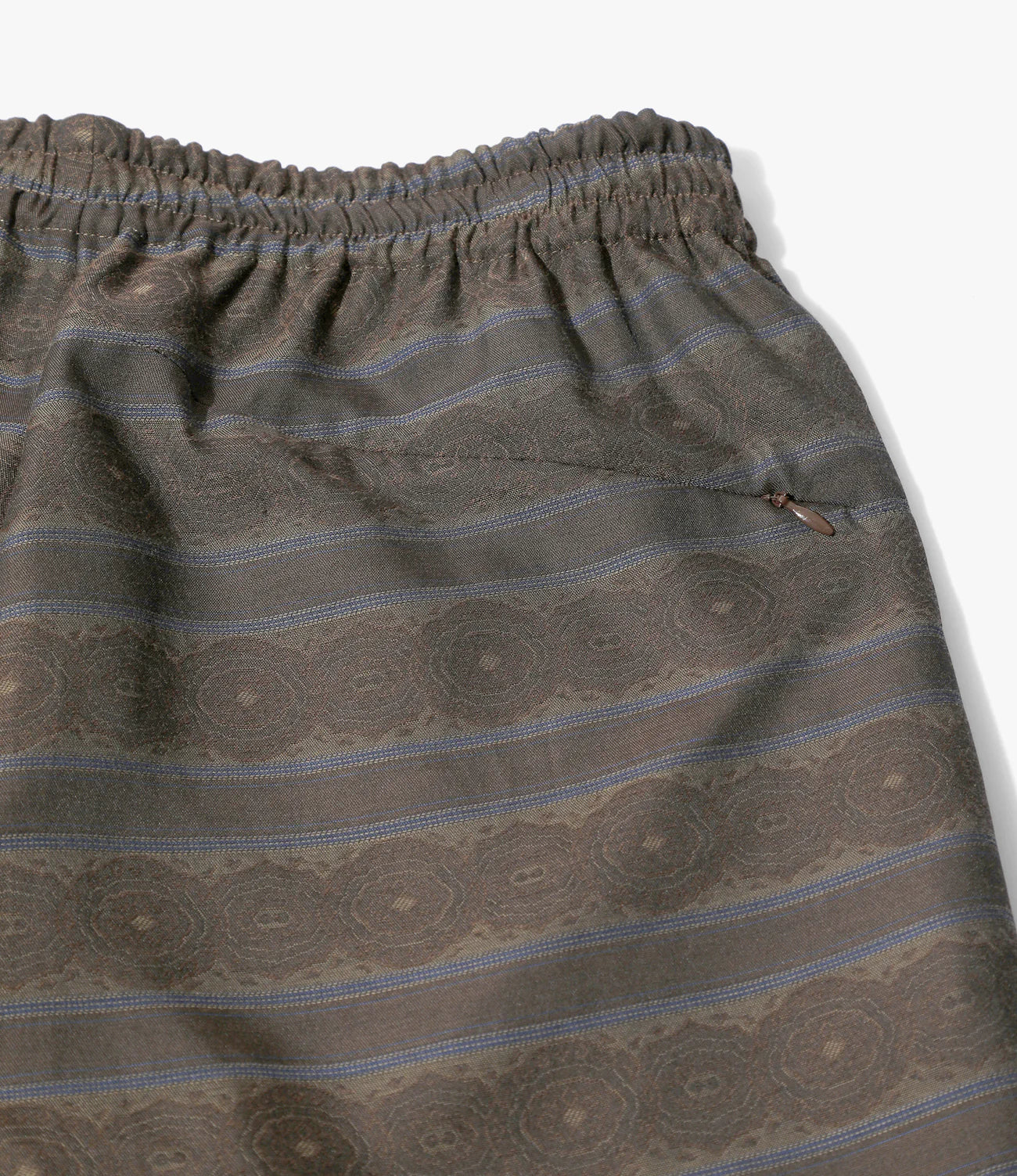 Needles Basketball Short - PE/C Fine Pattern Stripe Jq.