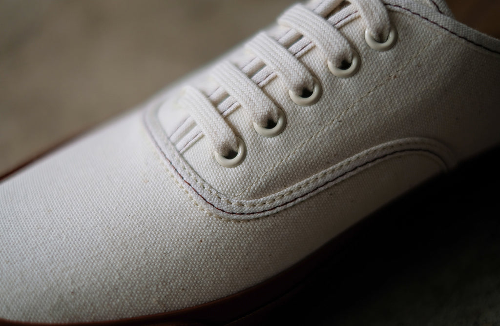 DOEK SHOE INDUSTRIES OXFORD - ECRU/BRICK