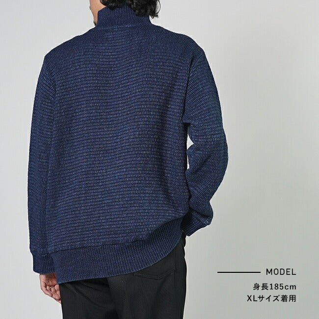 Porter Classic BEATNIK KENDO KNIT HALF ZIP