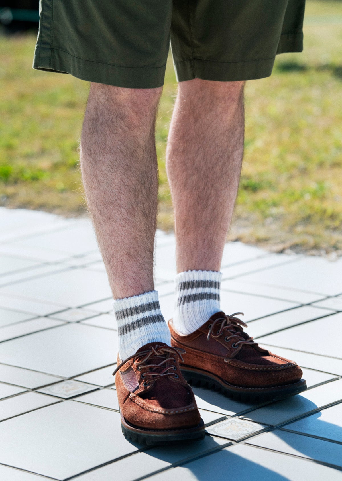 RoToTo O.S. RIBBED ANKLE SOCKS