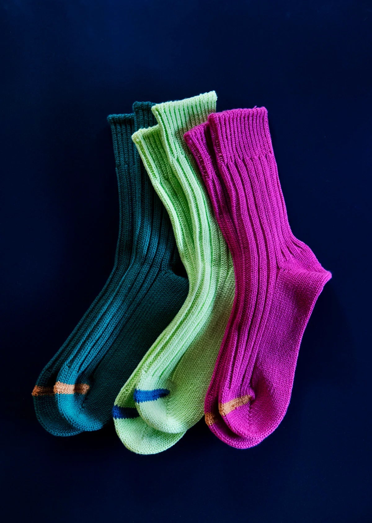 RoToTo CHUNKY RIBBED CREW SOCKS