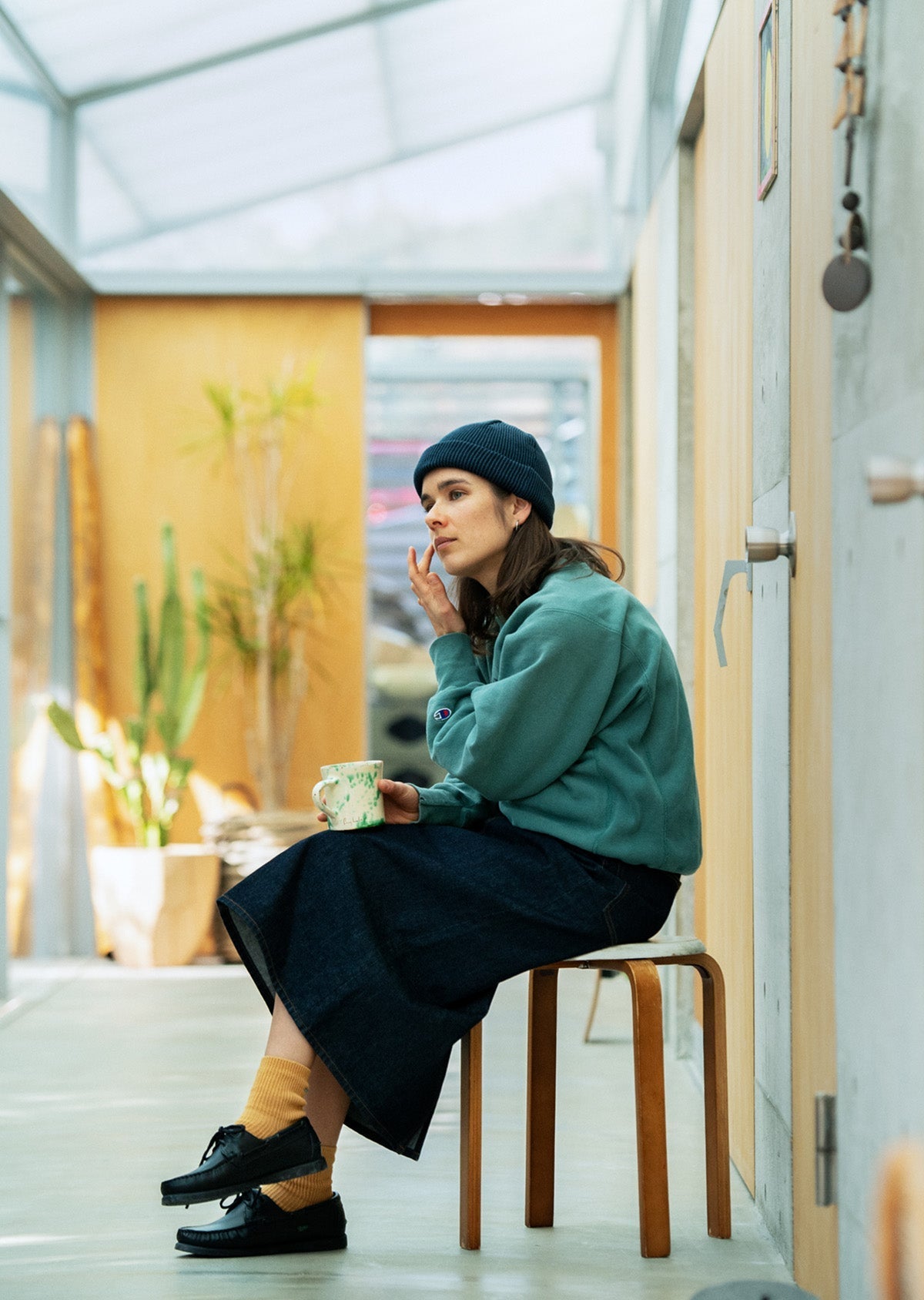 RoToTo ONE SIZE FITS ALL COTTON RIBBED SOCKS