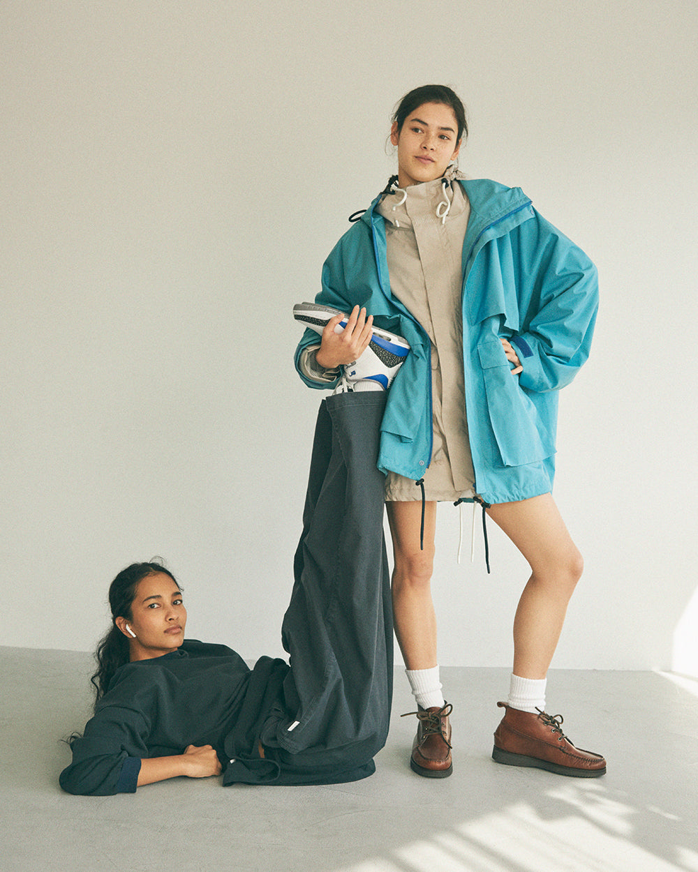 STRIPES FOR CREATIVE 3 LAYER JACKET