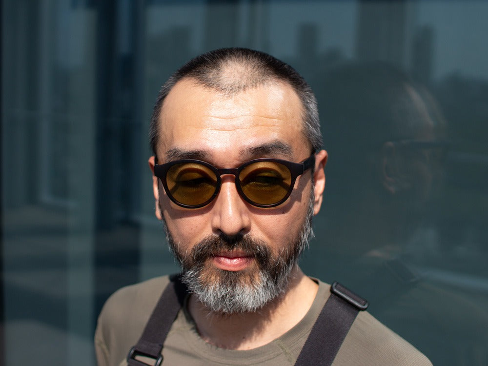 JINS × Snow Peak SUNGLASSES ï¼?60° Boston Sunglasses Matt Brown Demi