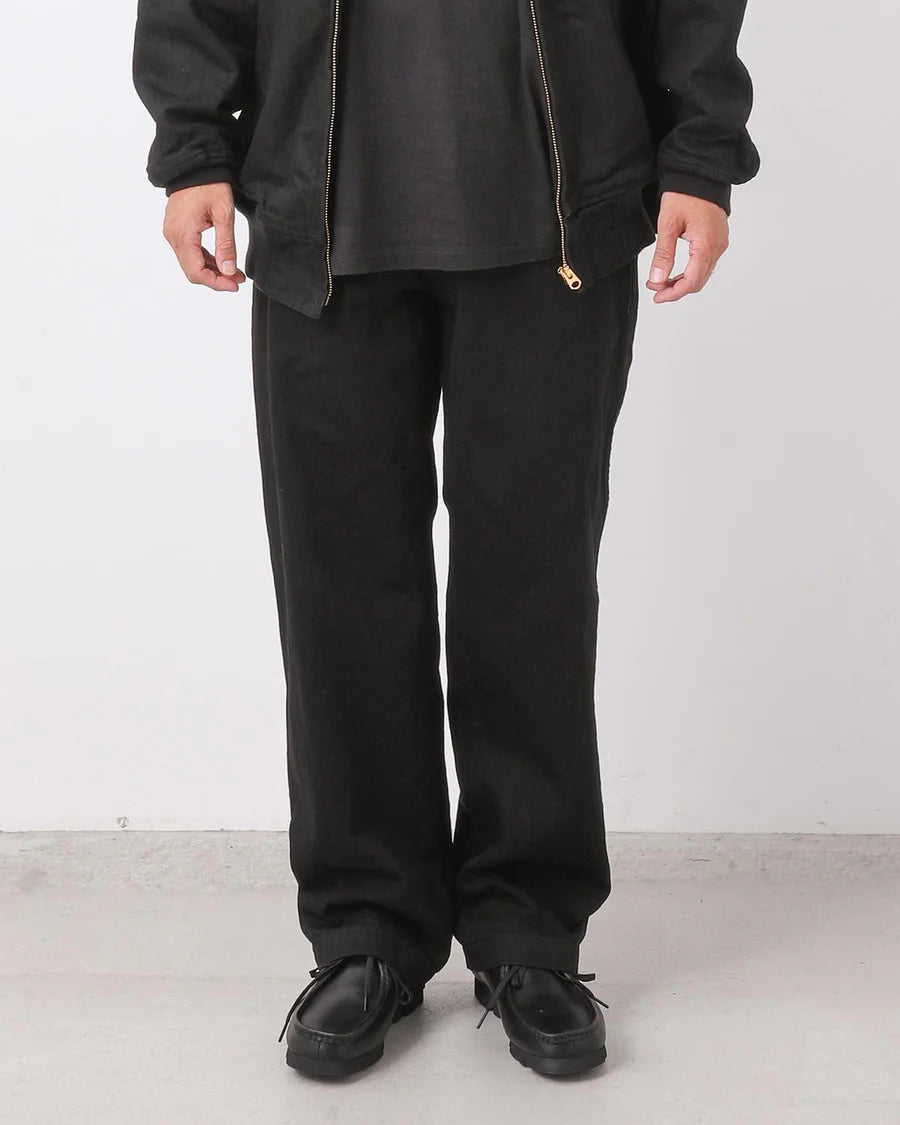 COMOLI Black Denim Overpants