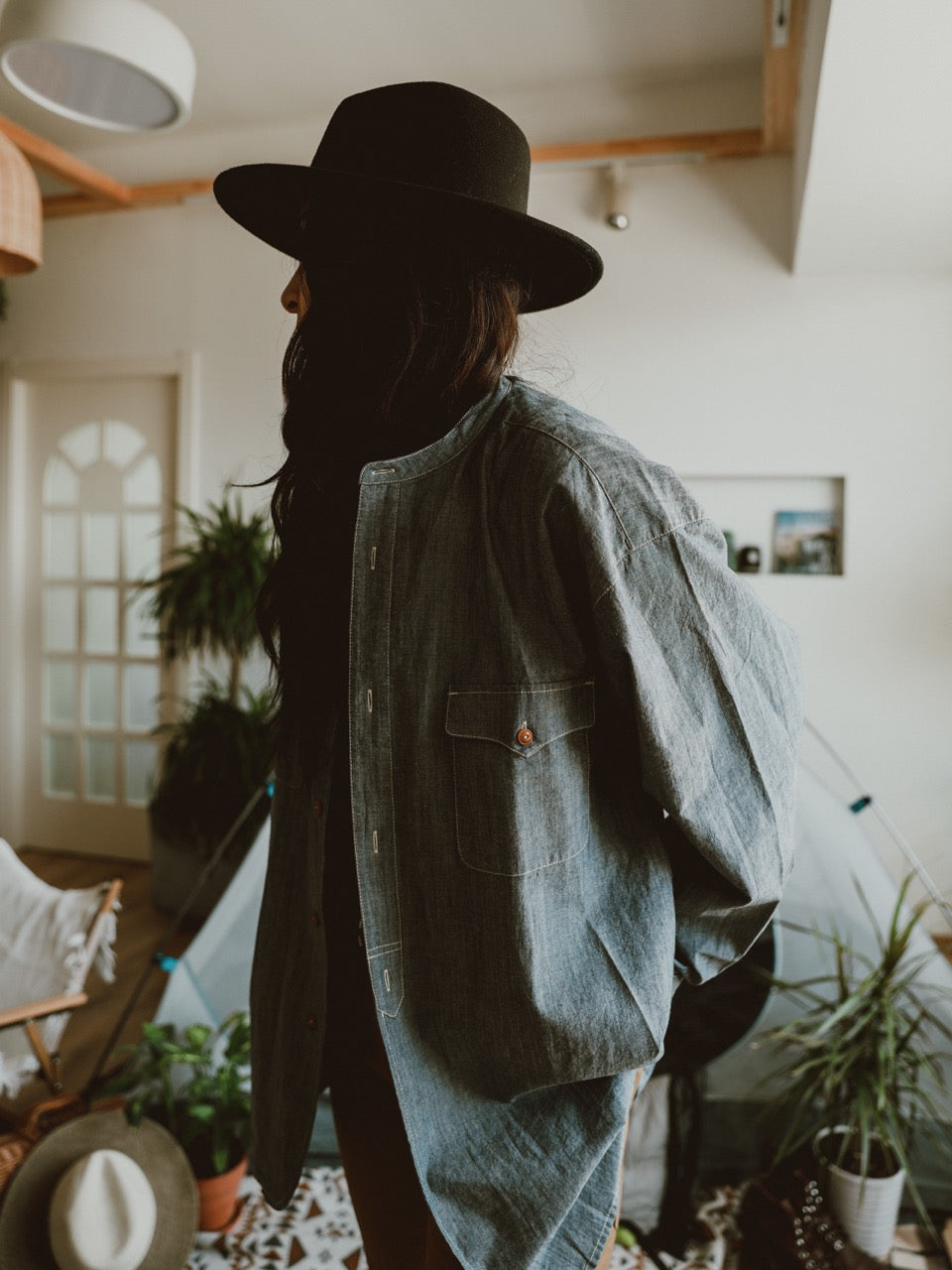 Burcs French Mandarin Shirt Type01