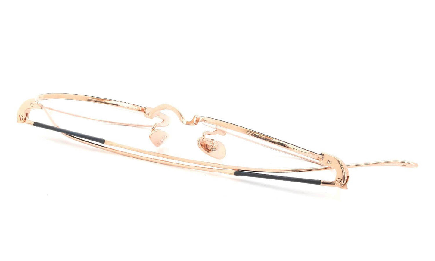 YELLOWS PLUS BILL EYEWEAR Rose Gold/Navy