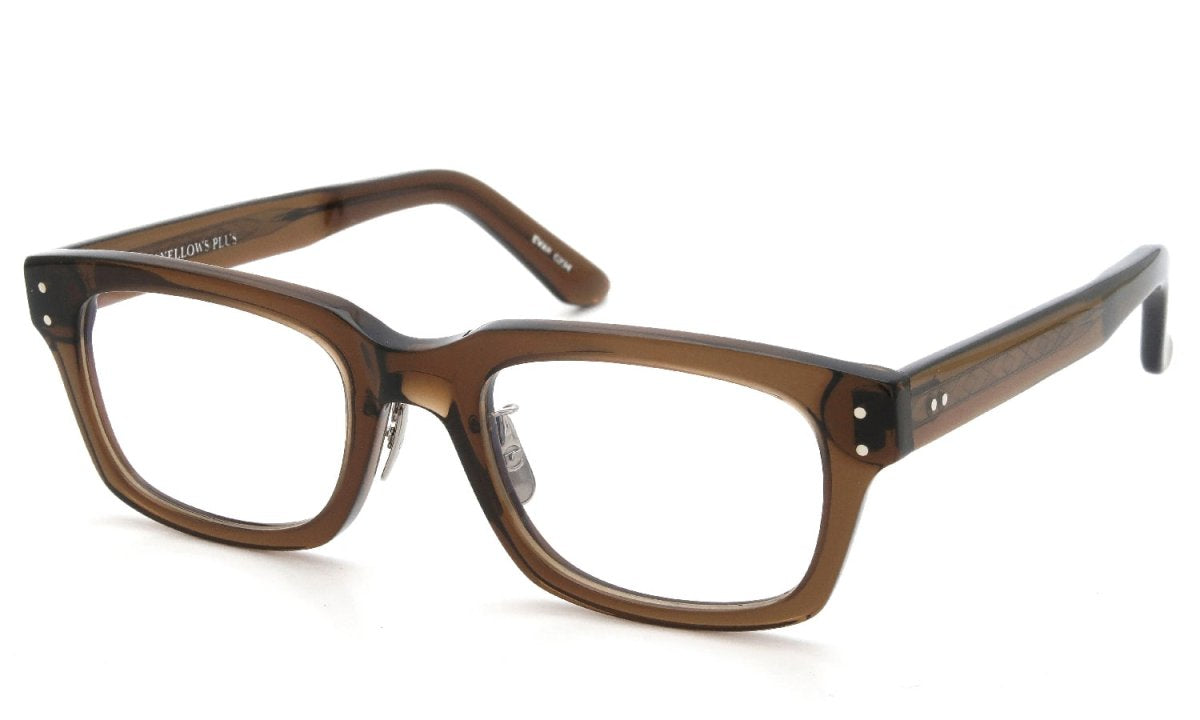 YELLOWS PLUS EVAN EYEGLASS FRAME Crystal Brown