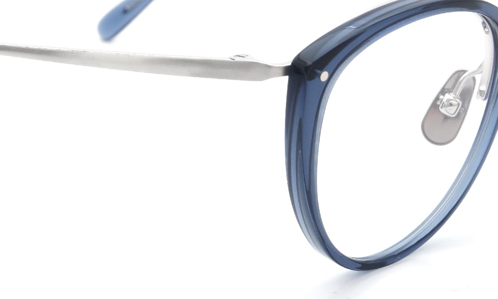 YELLOWS PLUS GRACE EYEGLASS FRAME Cobalt Blue/Silver