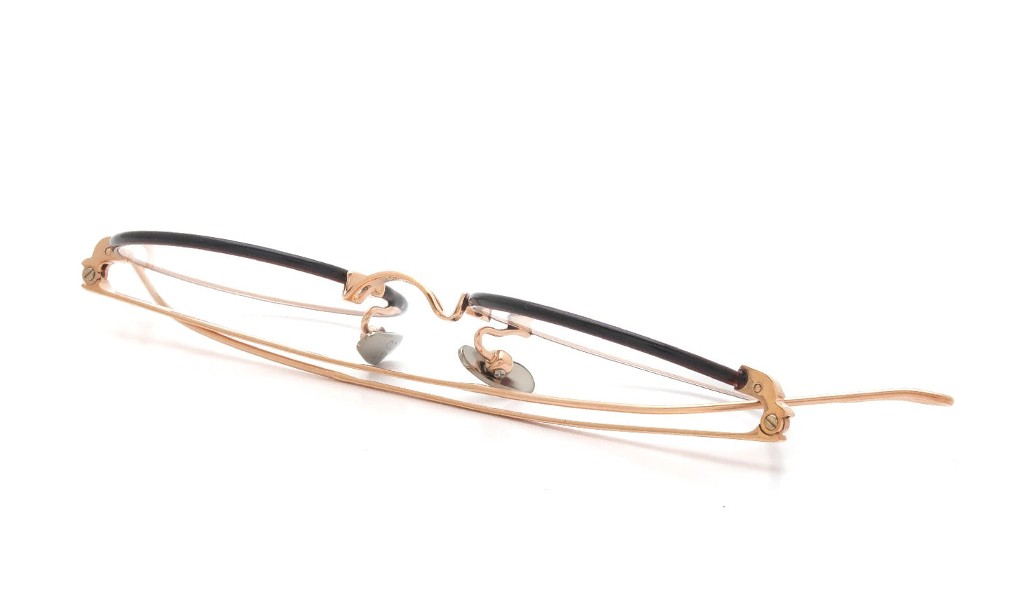 YELLOWS PLUS LESLIE EYEWEAR Rose Gold/Brown