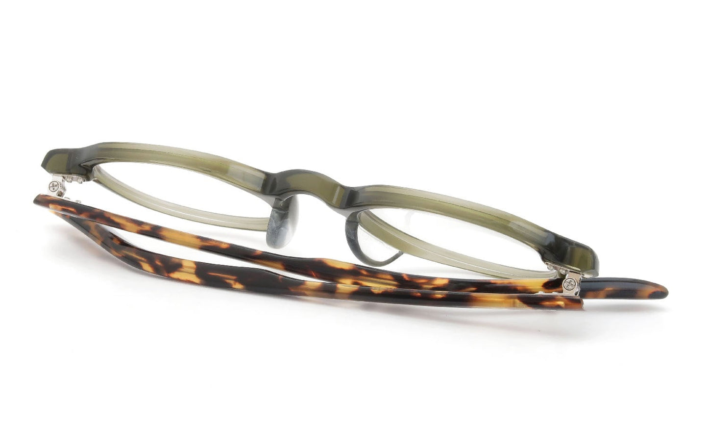 YELLOWS PLUS NADIA EYEWEAR Yellowish Green/Classical Havana