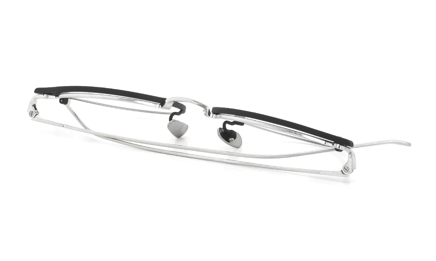 YELLOWS PLUS NIGEL EYEWEAR Matt Black/Damage Silver