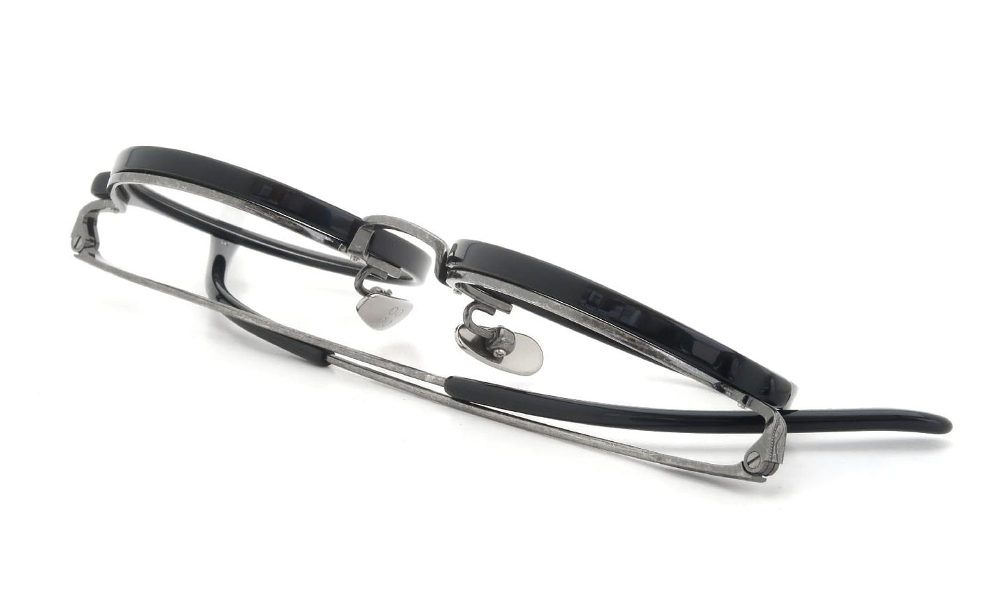 YELLOWS PLUS ROLF EYEWEAR Black/Damage Silver