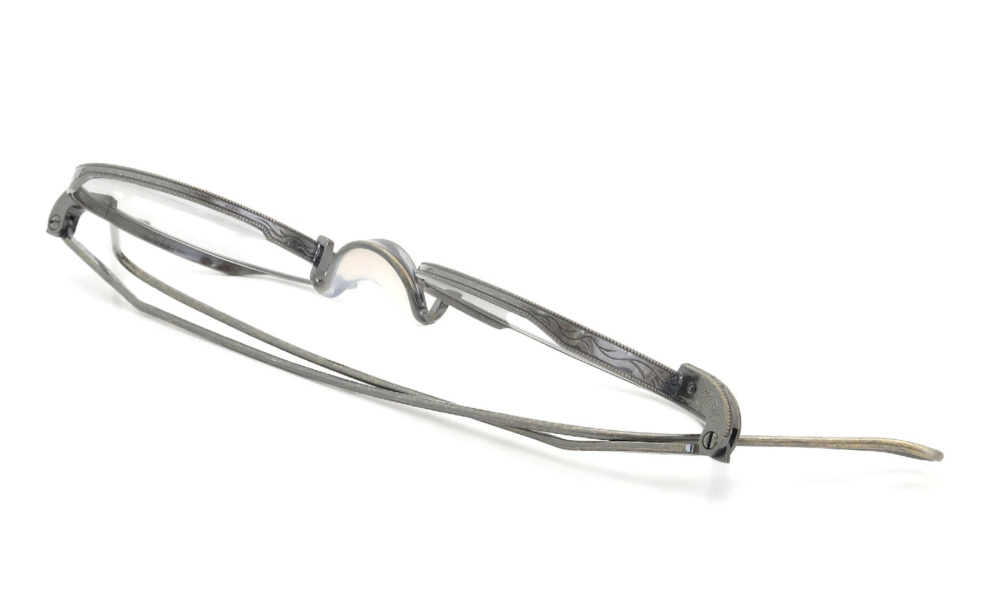 YELLOWS PLUS ALF EYEGLASS FRAME Damage Gold