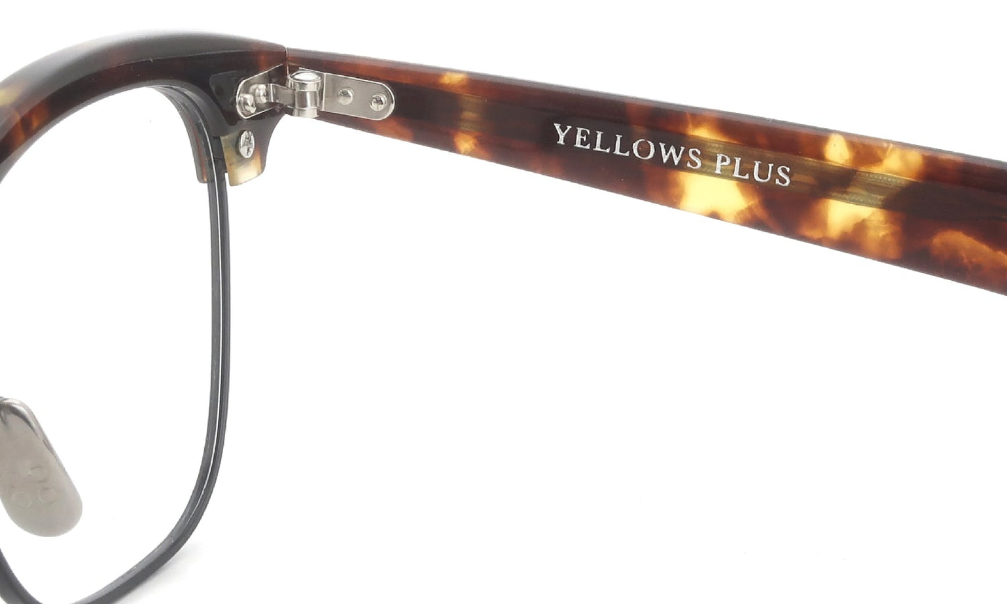 YELLOWS PLUS EYEGLASS FRAME KENT Asian Havana/Black
