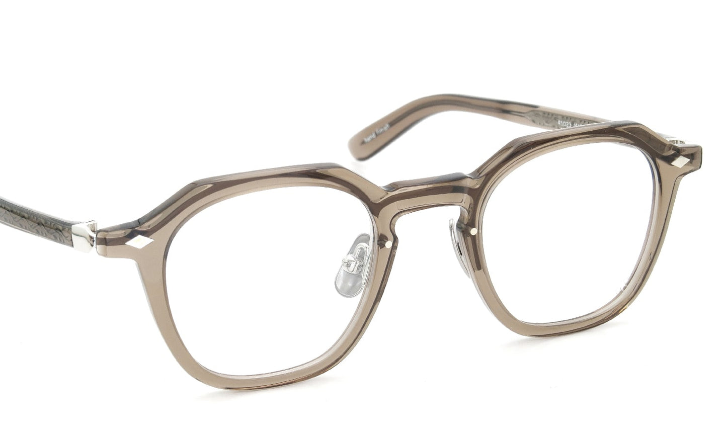 YELLOWS PLUS DENNIS EYEWEAR Burnt Umber/Silver