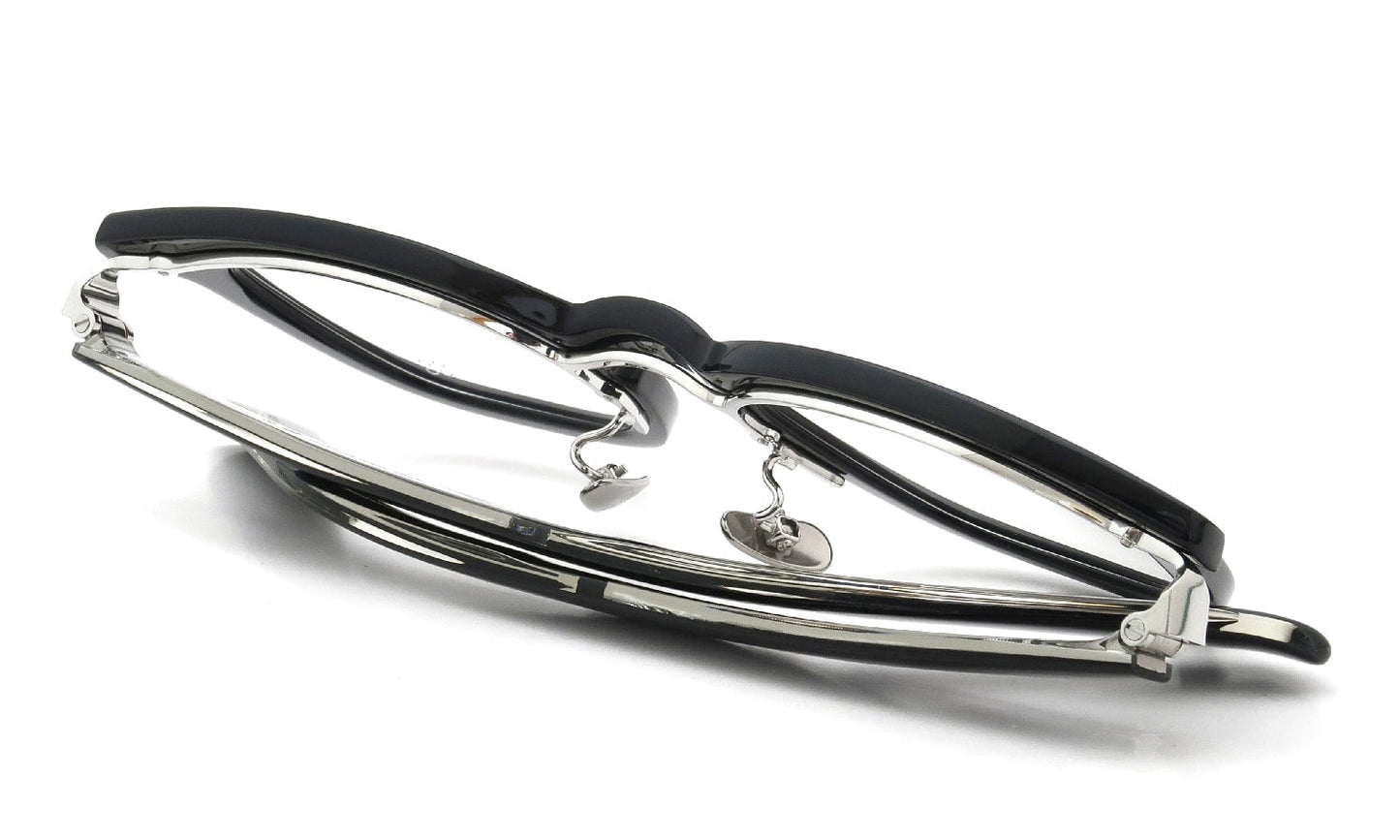 YELLOWS PLUS LESTER EYEGLASS FRAME Black/Silver