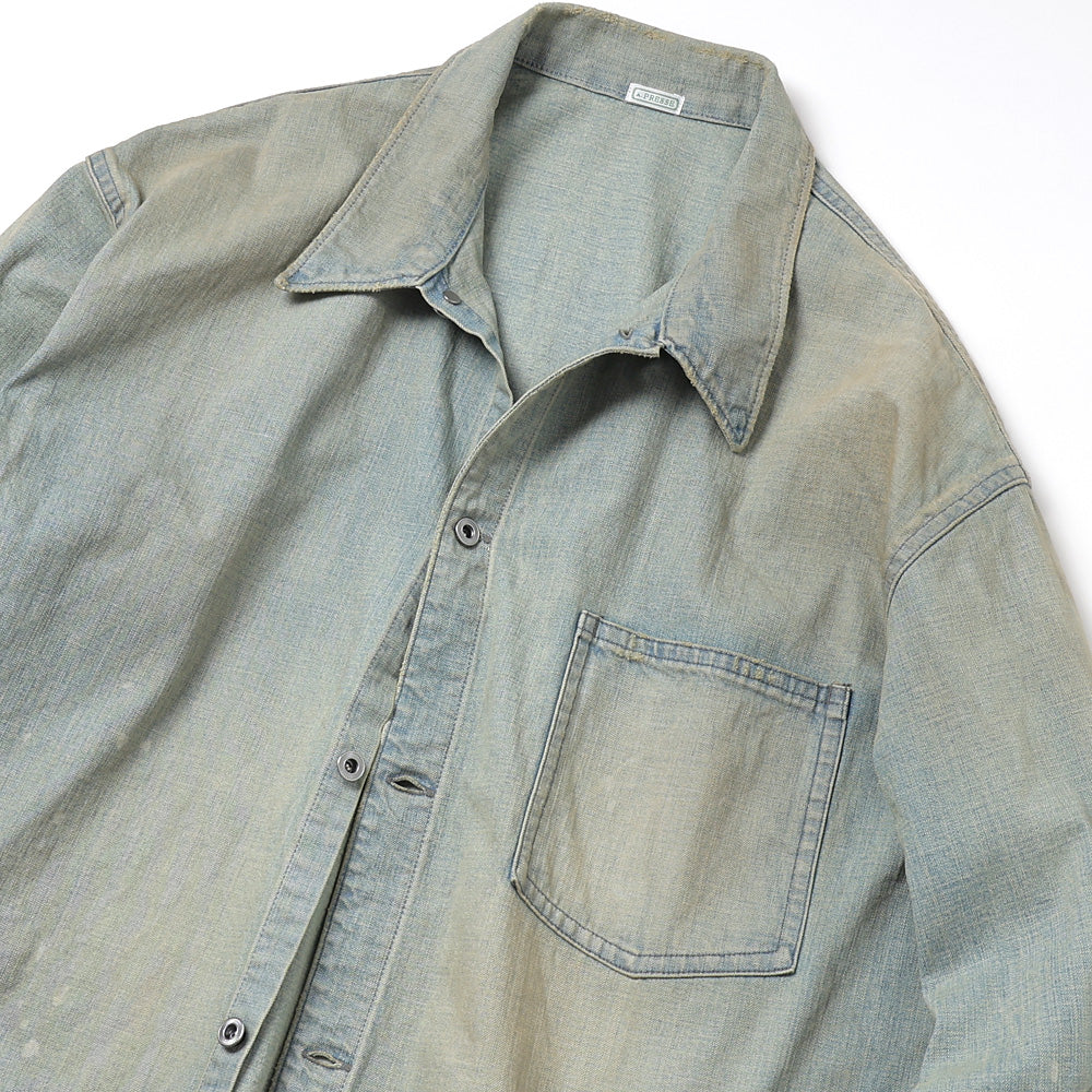 A.PRESSE Vintage US Navy Denim Jacket