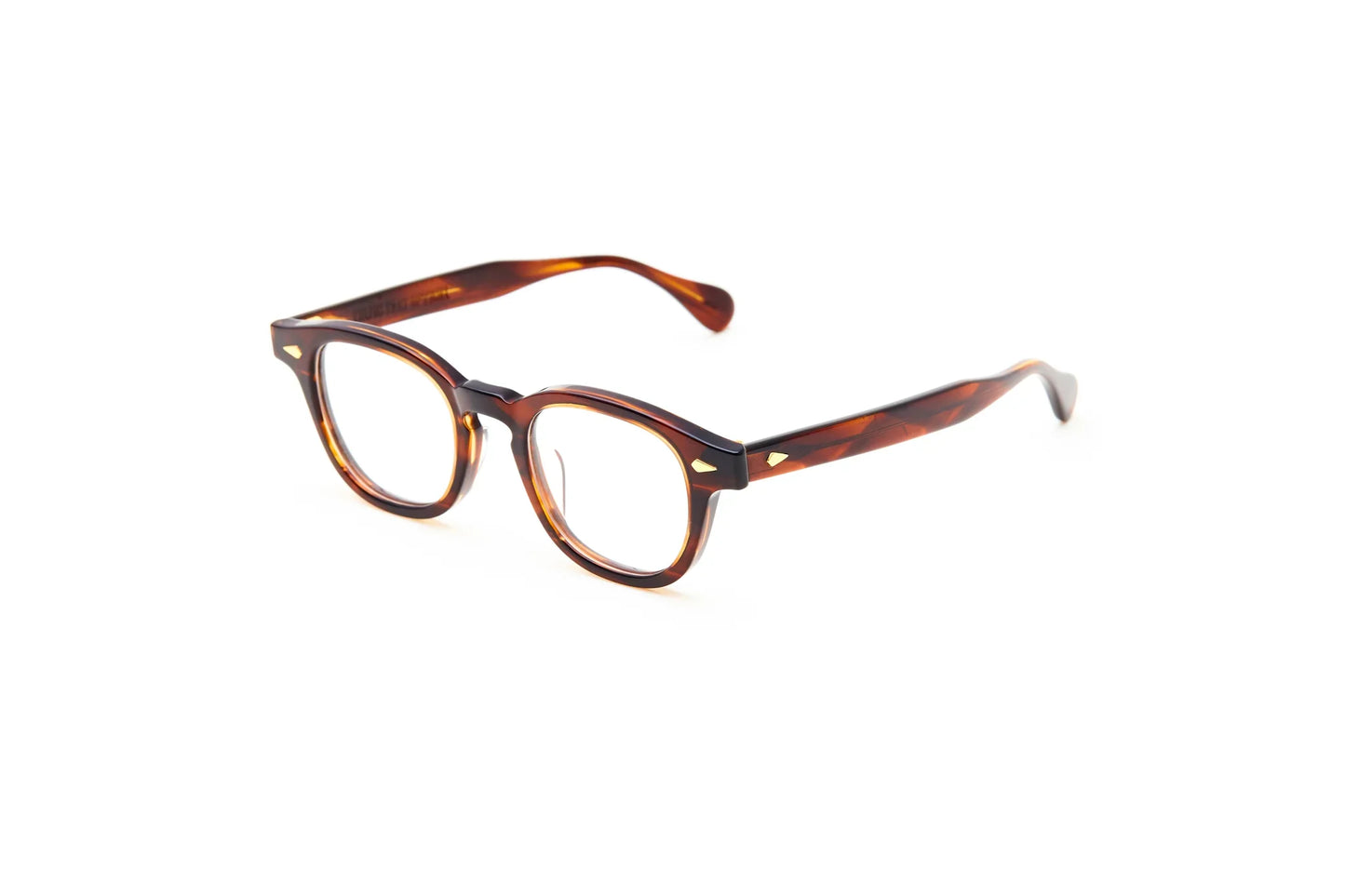 JULIUS TART OPTICAL AR Gold Edition Eyeglass Frame Demi Amber