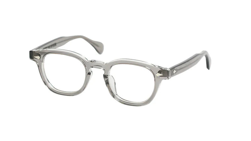 JULIUS TART OPTICAL AR Eyeglass Frame Grey Crystal II