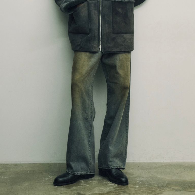 ssstein FLARE DENIM JEANS