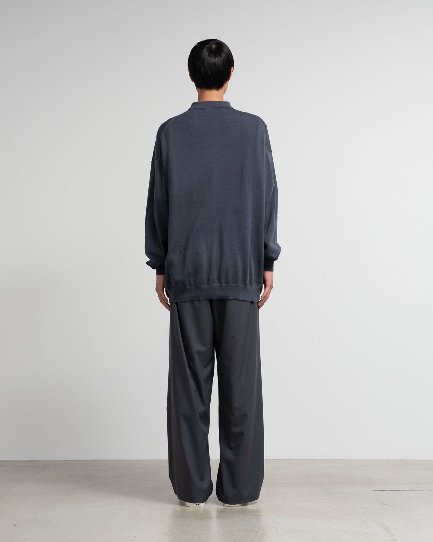 Graphpaper Extra Fine Wool Easy Wide Pants