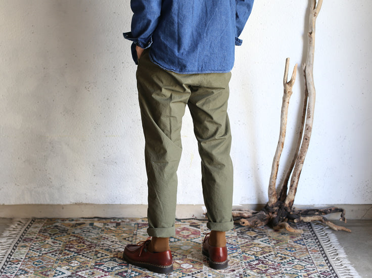 orSlow NEW YORKER ARMY PANTS (Army Green)