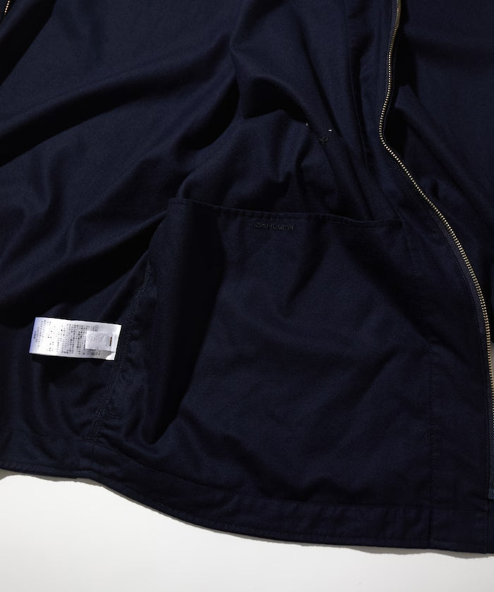 CAHLUMN Wool Flannel Baseball Shirt