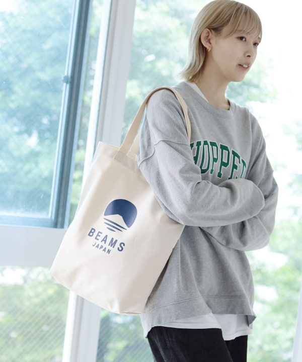 Evergreen Works Beams Japan Logo Tote Bag