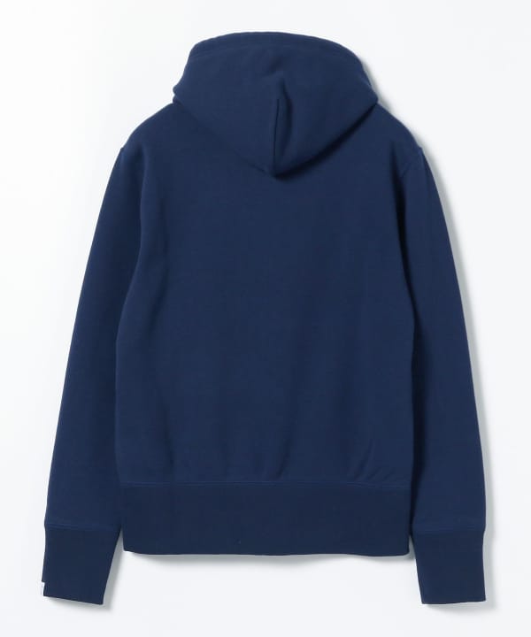 BEAMS PLUS x LOOPWHEELER Slim Zip Sweat Hoody
