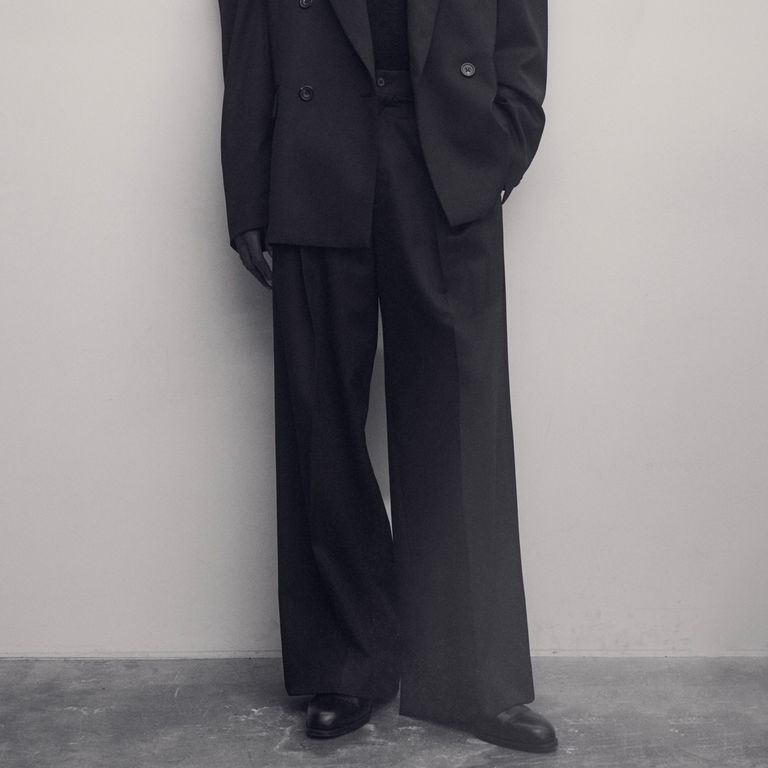 ssstein STRAIGHT TROUSERS