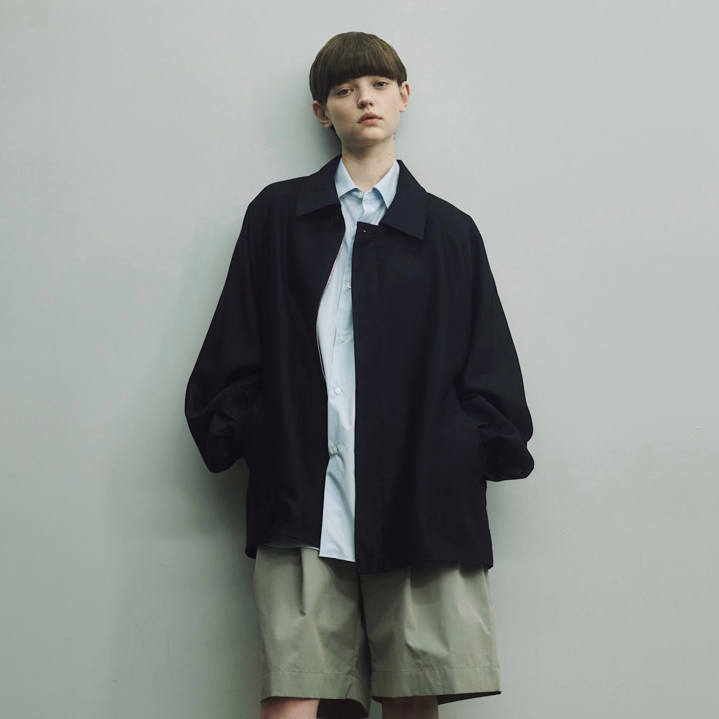 ssstein W/R/SI OVERSIZED HARRINGTON JACKET