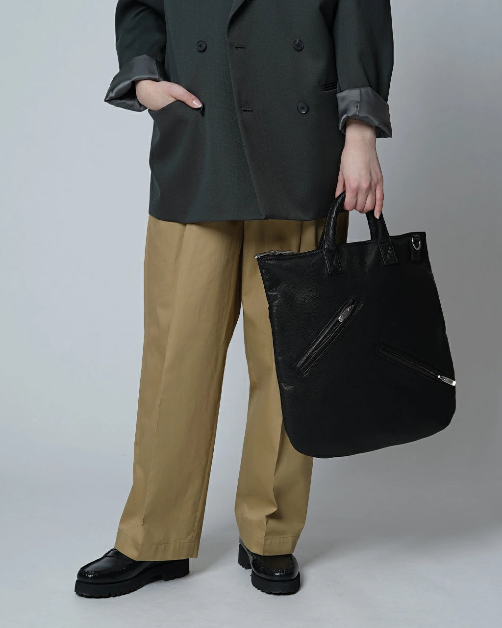 Porter Classic RIDERS LEATHER NEWTON HELMET CASE