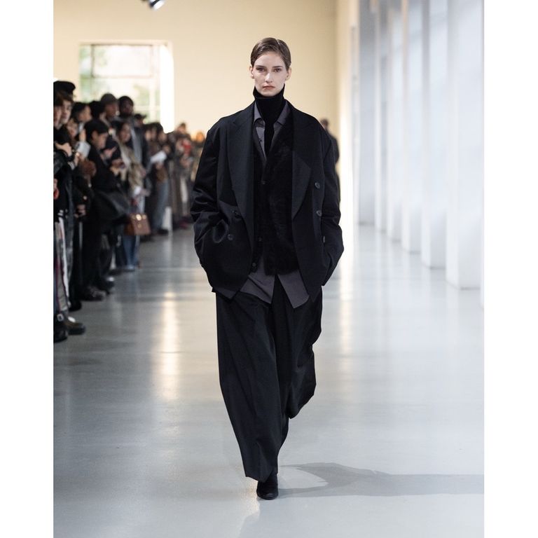 ssstein RAYON/LINEN OVERSIZED DOWN PAT SHIRT