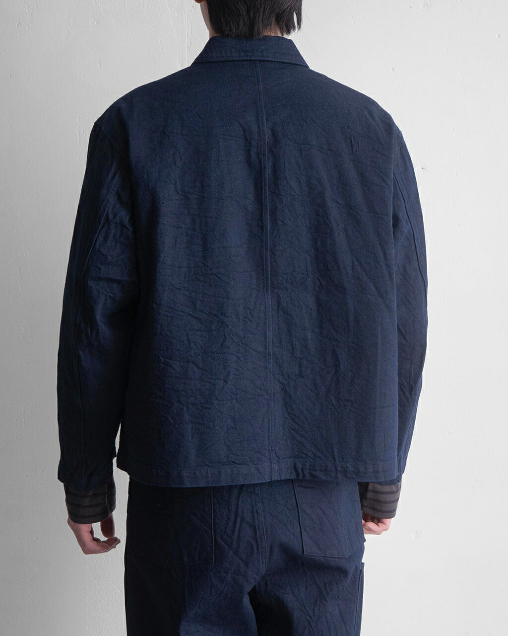 STILL BY HAND Denim Blouson