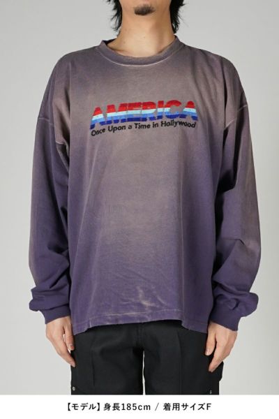 DAIRIKU AMERICA Vintage Sunburn Tee