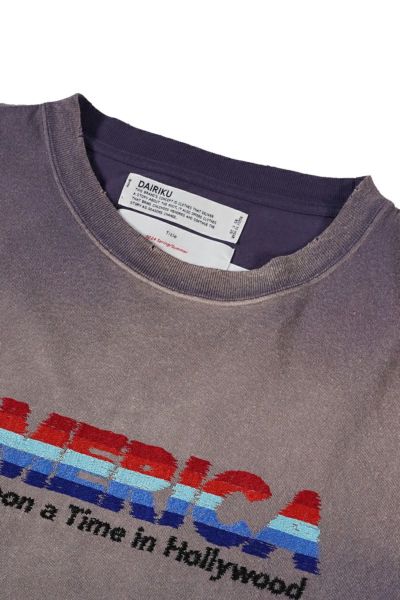 DAIRIKU AMERICA Vintage Sunburn Tee