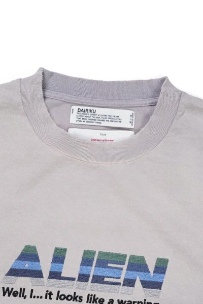 DAIRIKU "Alien" Vintage Wash H-S Tee