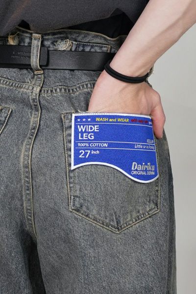DAIRIKU "Wide" Vintage Denim Pants