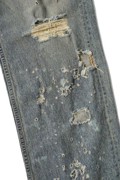 DAIRIKU "Damage" Straight Denim Pants