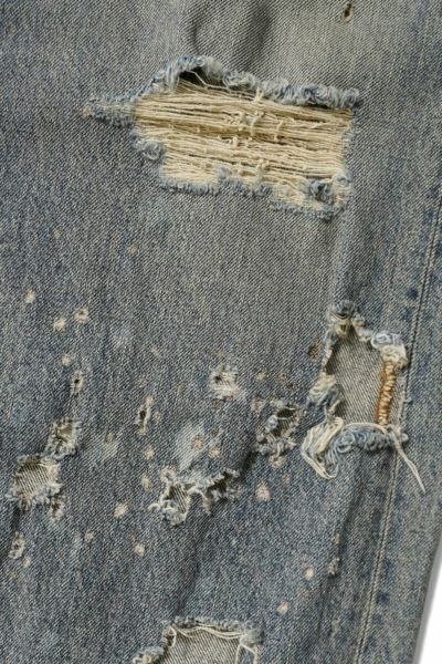 DAIRIKU "Damage" Straight Denim Pants