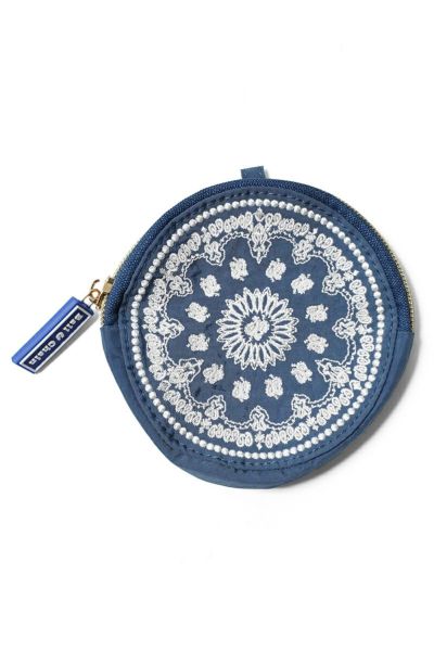 Ball & Chain Bandana Round Pouch