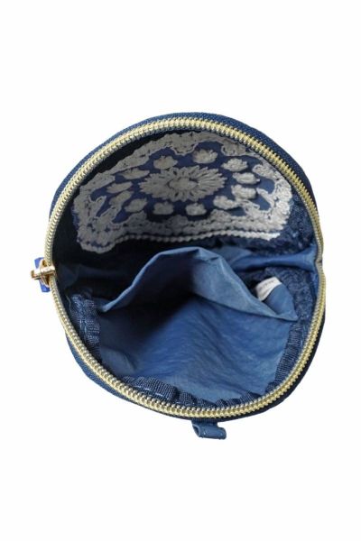 Ball & Chain Bandana Round Pouch