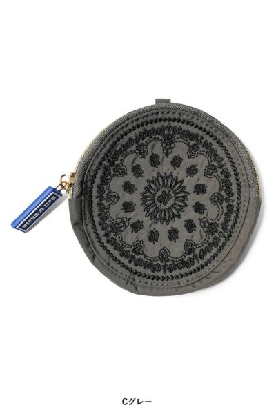 Ball & Chain Bandana Round Pouch