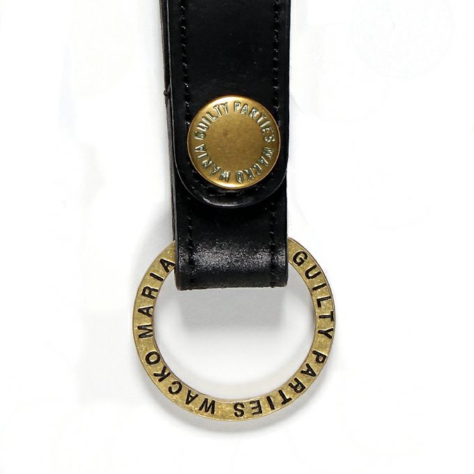 WACKO MARIA LEATHER KEY HOLDER WACKO MARIA GUILTY PARTIES TYPE-2