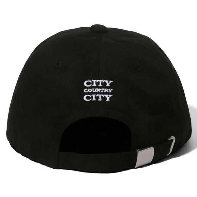 CITY COUNTRY CITY EMBROIDERED LOGO COTTON CAP C